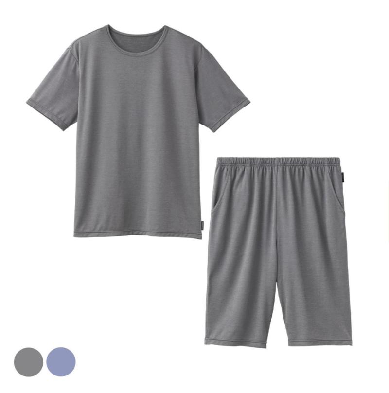 ベネクス「コンフォートクール ショートスリーブ ハーフパンツ 上下セット メンズ」