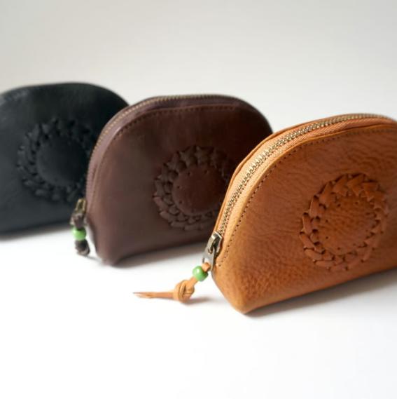 NASUKONSHA(なすこんしゃ)「花モチーフミニポーチ」